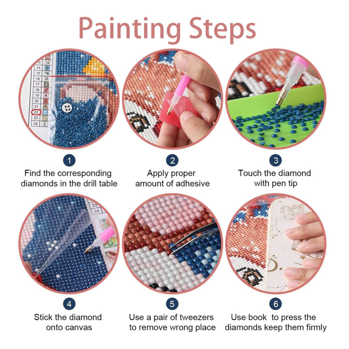 LIANPO Diamond Painting Cute Axolotl DIY 5D Full Drill Kits for Kids Mexican Salamander Paint by Diamonds Adults Round Rhinestone Art Craft Home Decoration 12x16inch White 0 VGT