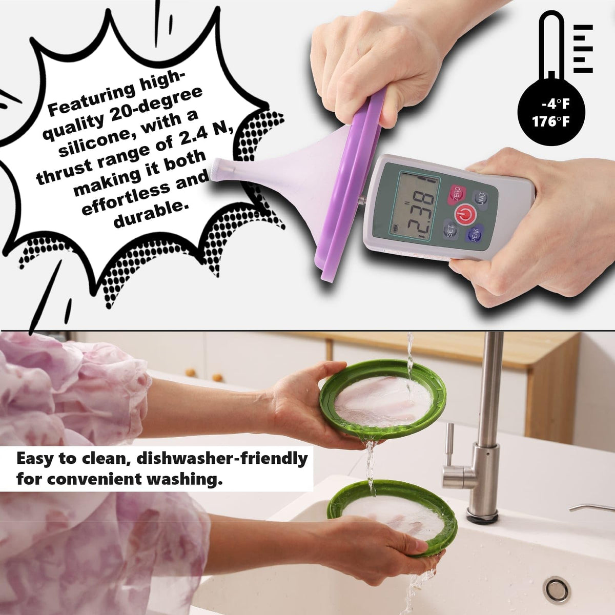 SOOPLEU Avocado Saver 4-Pack: Fresh-Lock Containers for Tomatoes, Onions & Lemons | Reusable Fridge Storage | Ideal for Garlic, Potatoes & Produce Preservation