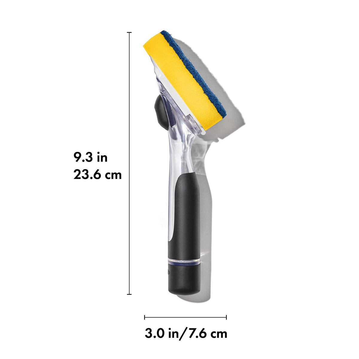 OXO New Good Grips Soap Dispensing Dish Scrub, Yellow