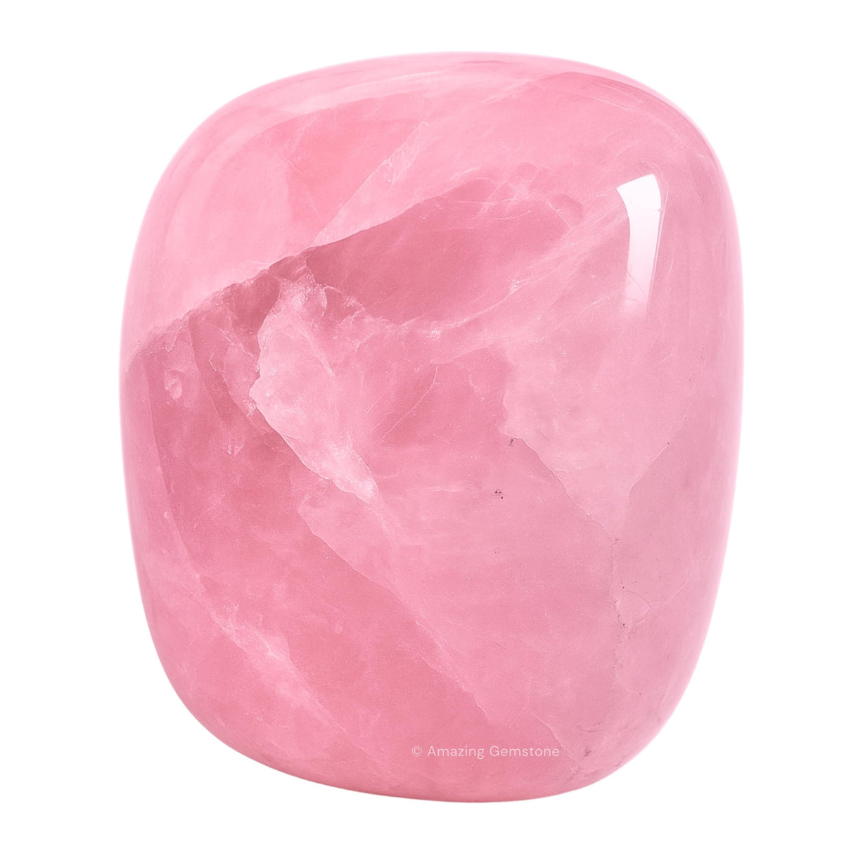 Amazing Gemstone Star Rose Quartz Crystals and Healing Stones Tumbled - 1 Oz Star Rose Quartz Stone, Natural Healing Stones for Energy Balance, Stress Relief - Polished Gems Rocks