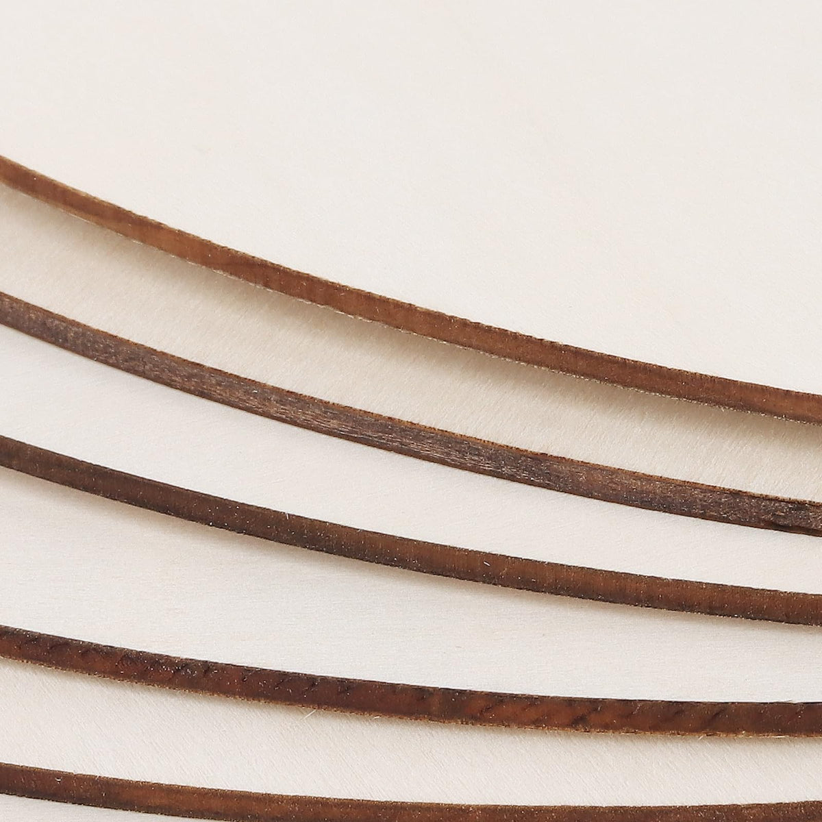SENJEOK 30PCS 12 Inch Wooden Circles, 1/10 InchThick Unfinished Round Wood Discs, 30x2.5cm Wooden Cutouts, Wood Sign for DIY, Craft