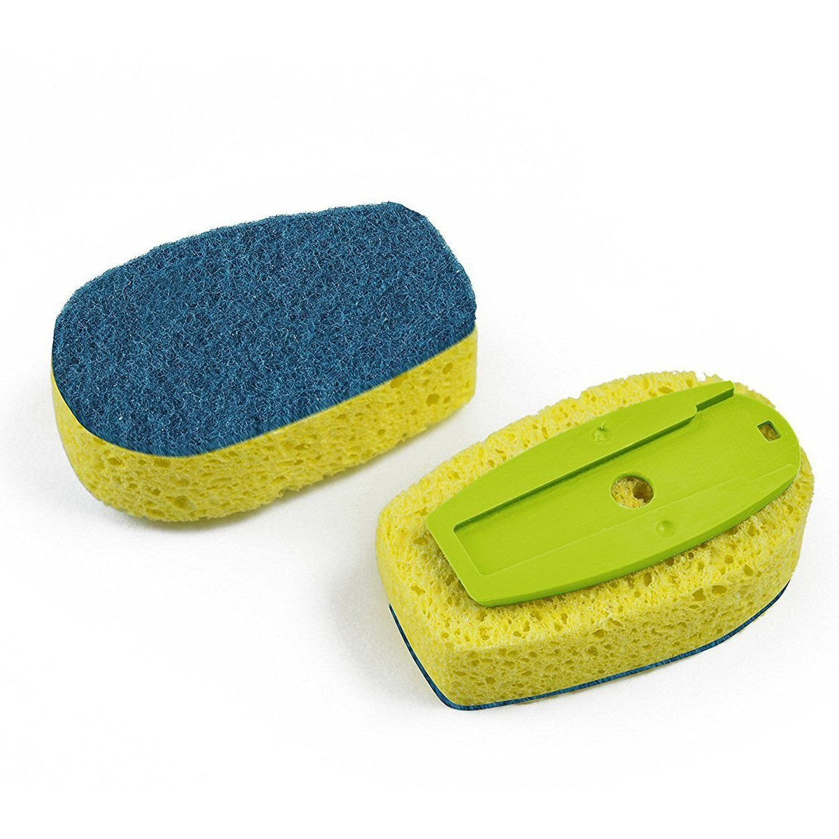 Full Circle Suds Up, Soap Dispensing Dish Brush, Tough Plant-Fiber Bristles & Sustainable Bamboo Handle, Safe for Nonstick