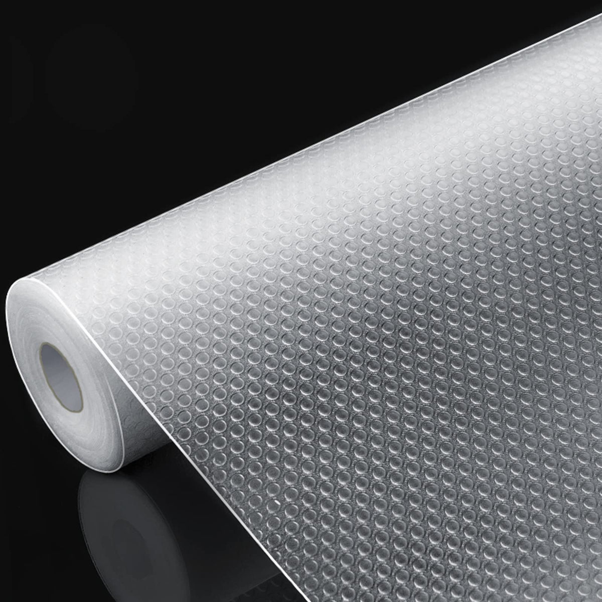 16 Pcs Refrigerator Liners Mats Washable, Refrigerator Mats Liner Waterproof Oilproof, Shinywear Fridge Liners for Shelves, Cover Pads for Freezer Glass Shelf Cupboard Cabinet Drawer (16 Clear)