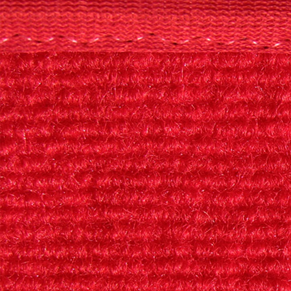 House, Home and More Red Carpet Aisle Runner - 4 Ft x 50 Ft - Real Carpet, Bound Edges, Low Pile Height, Stain Resistant, Event Runway Rug for Wedding, Hollywood Movie Award Ceremony Party Decoration