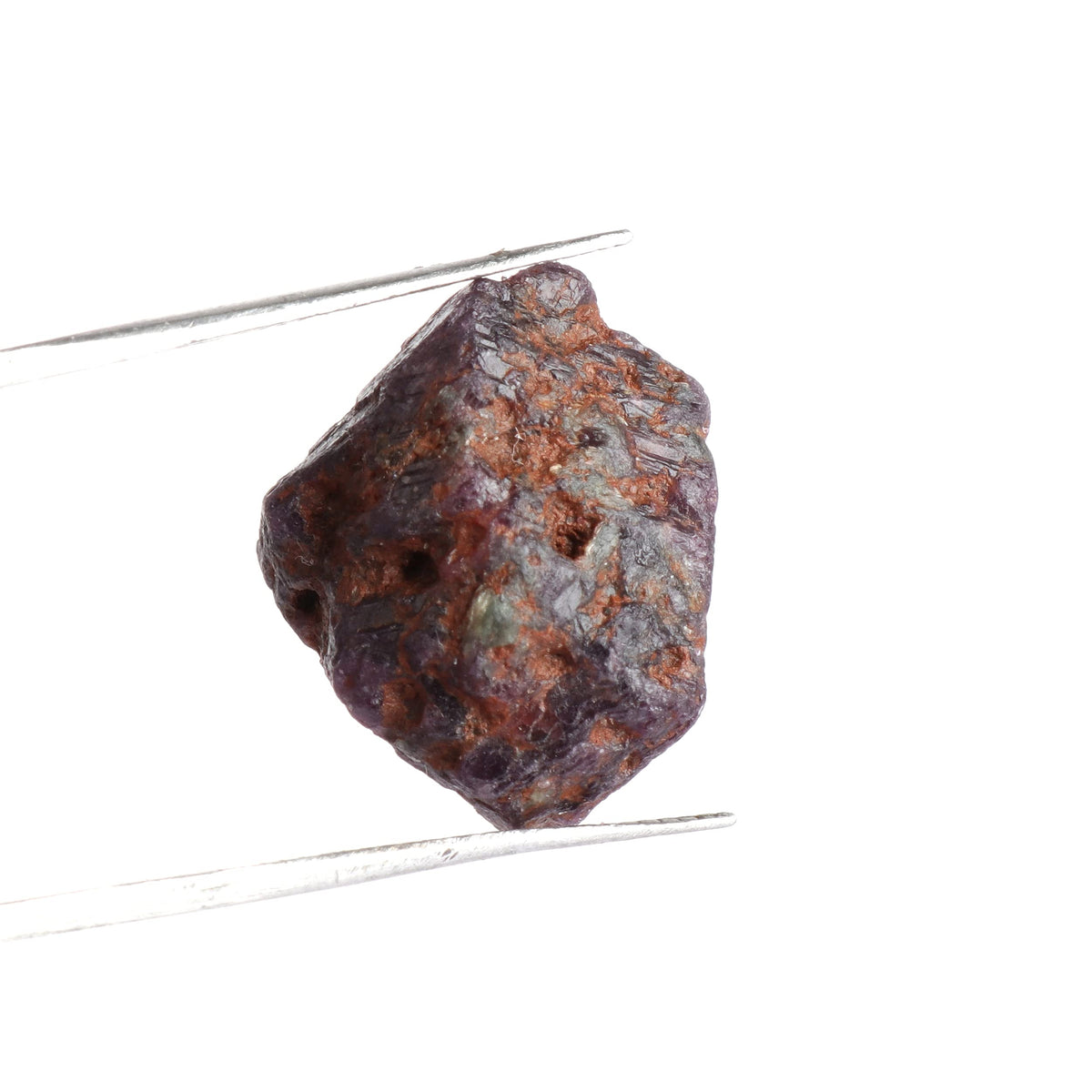 GEMHUB A Grade Natural Raw Rough Red Ruby 26.35 Ct Healing Crystal Rough Ruby Stone for Cabbing