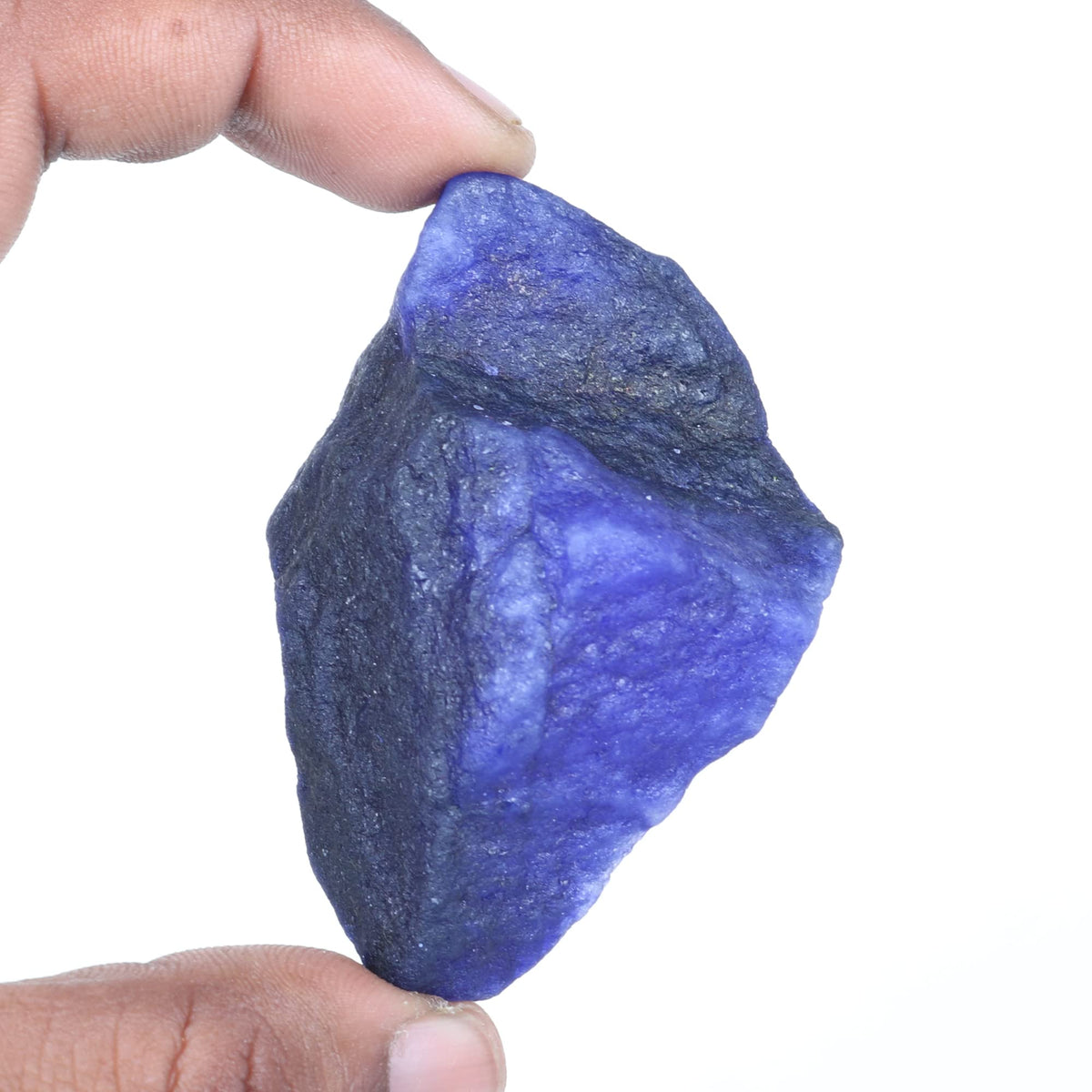 REAL-GEMS Loose Gemstone Beads Blue Sapphire 61.00 Carat Natural Crystal Raw Rough Loose Gemstones For Jewelry Making Projects
