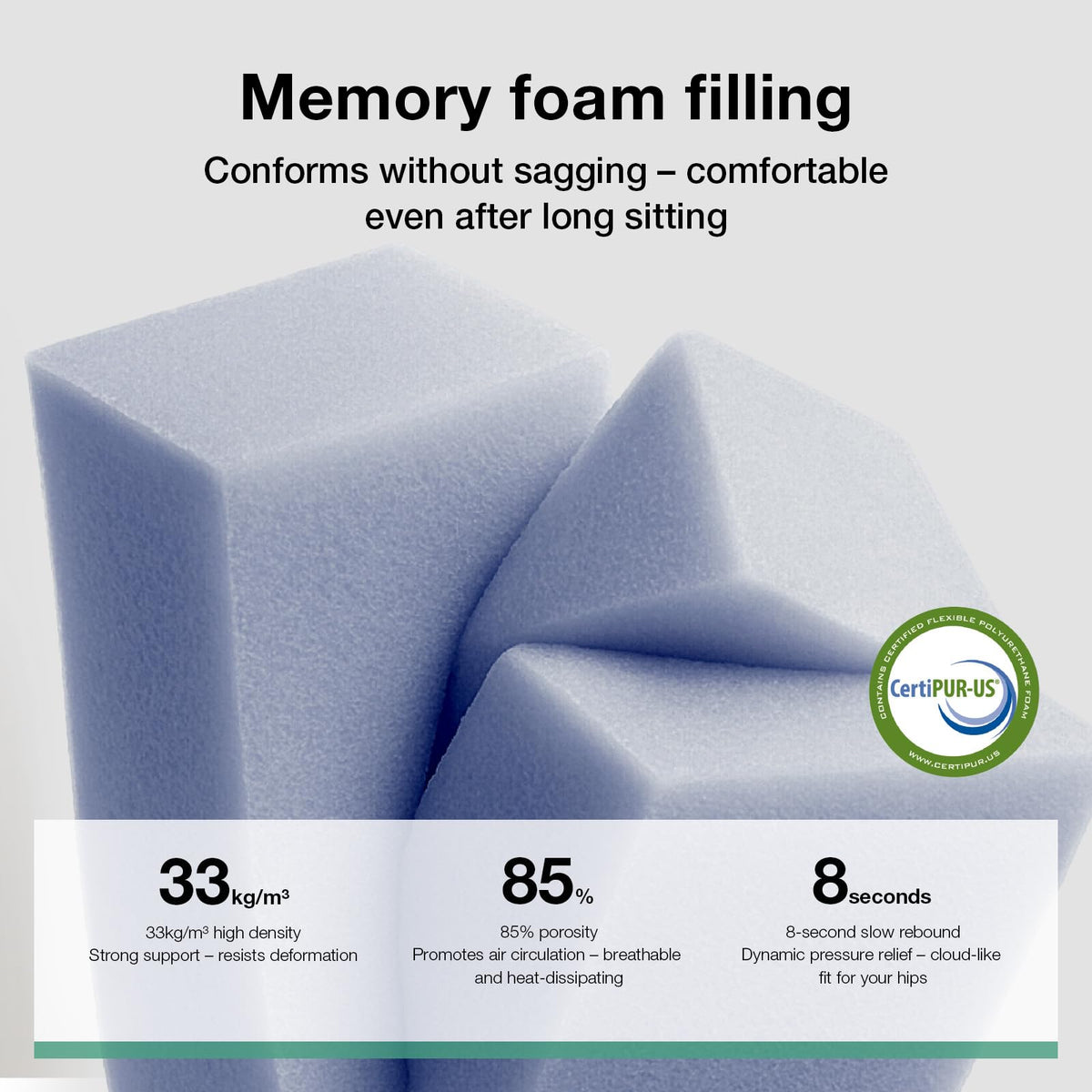 Novilla 133.8" Modular Cloud Couch, Modern Sectional Sofa with Smarts Coil® Support, Chenille Fabric, Upholstered Couch for Living Room Apartments Bedroom, No Assembly, 6 Seater, Dark Grey