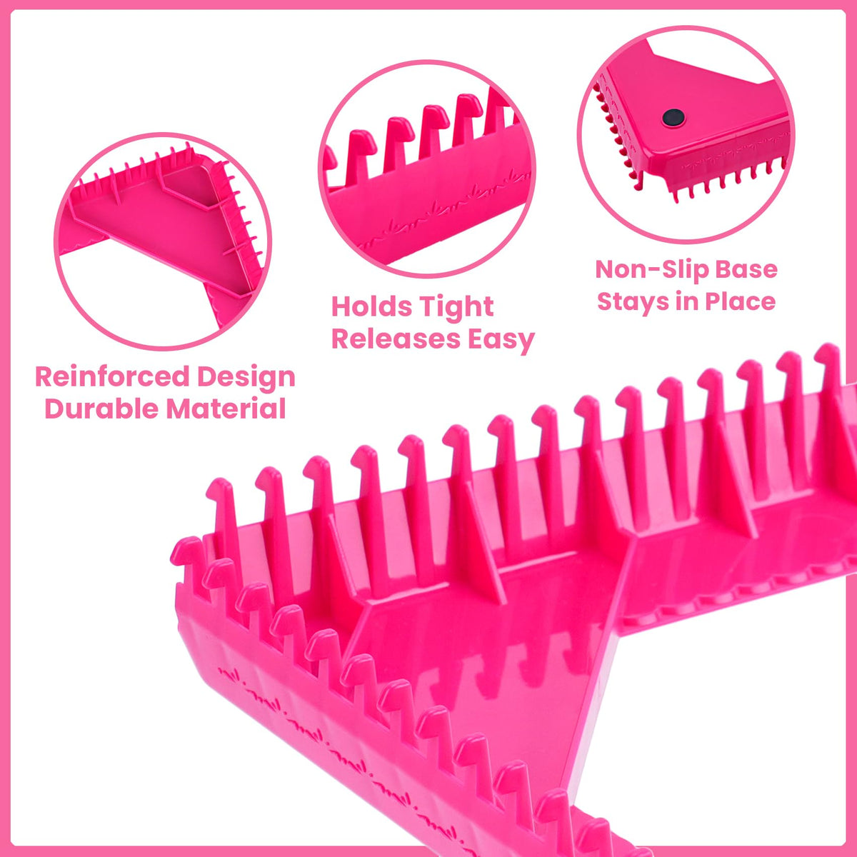 Pro 10 Inch Potholder Loom Kit for Kids & Beginners, Large Weaving Loom Crafts for Girls Age 6-12 Year Old & Adults, Gift Ideas for Birthday & Christmas, 112 Delicate Loops to Make 2 Pot Holders