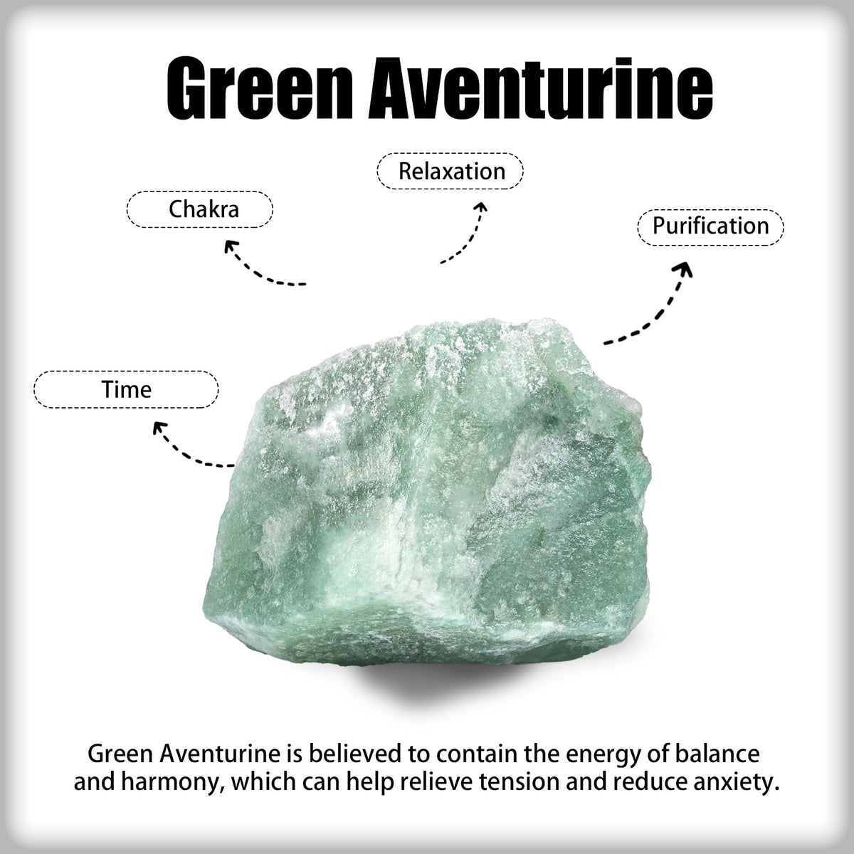 Green Aventurine Raw Stones 1PC, Gemstones Raw Stones and Healing Crystals, Hand Carved Natural Pocket Raw Crystals for Decoration Tumbling, Garden, Home Decor(1.18"-1.97")