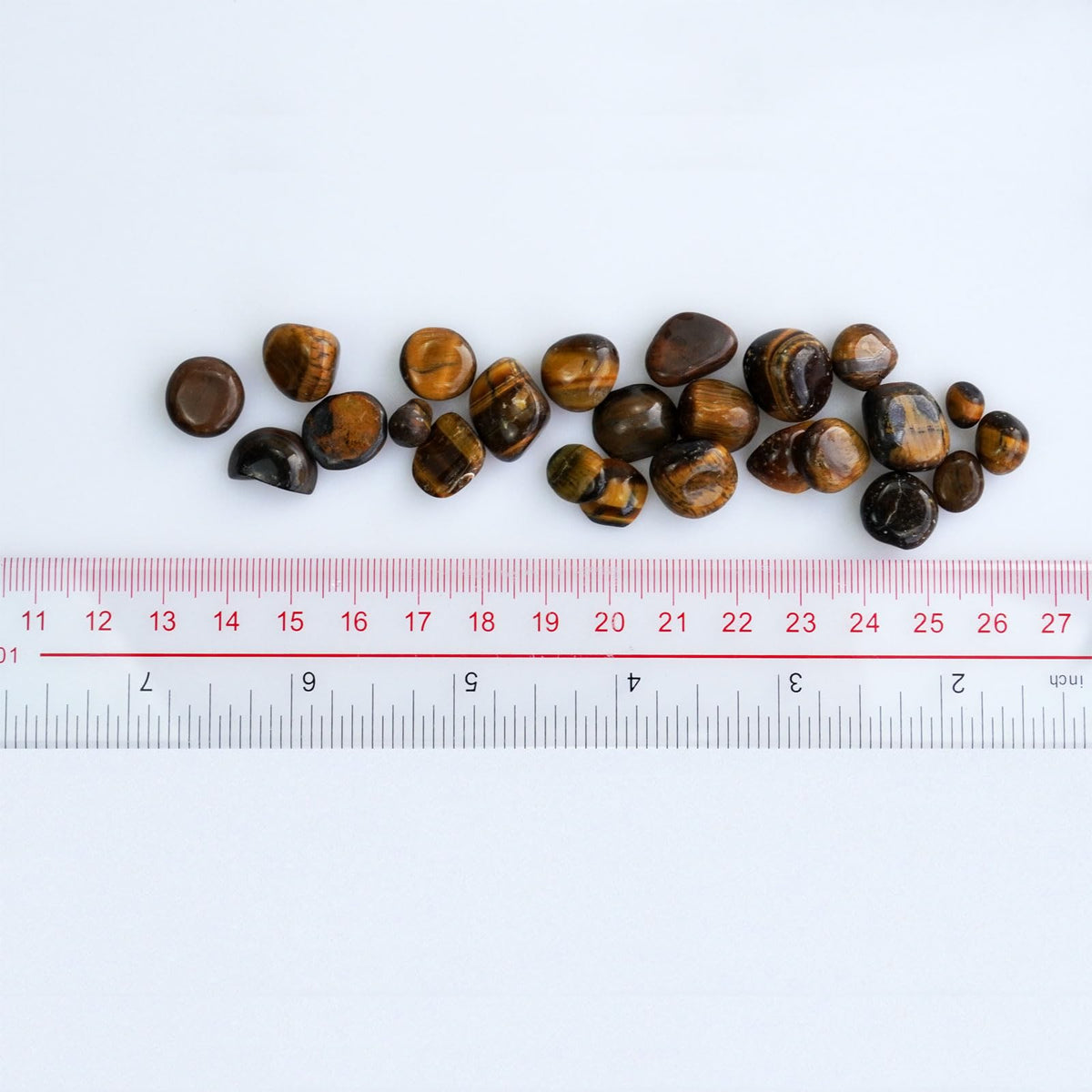 Sisamn 3Lb Tiger's Eye Tumbled Stones Small Natural Polished Crystal Gemstones Chips Decorative Pebbles Bulk for Home Decor,Vase Filler,Fish Turtle Tank,Plants Decor,Jewelry Making,Reiki Healing