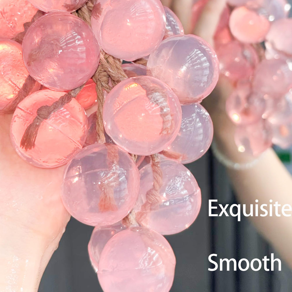 Silicone DIY Soap Making Kit Grape Soaps Molds Exquisite Mold for Handmade Soap Making Gift (Without Soaps)