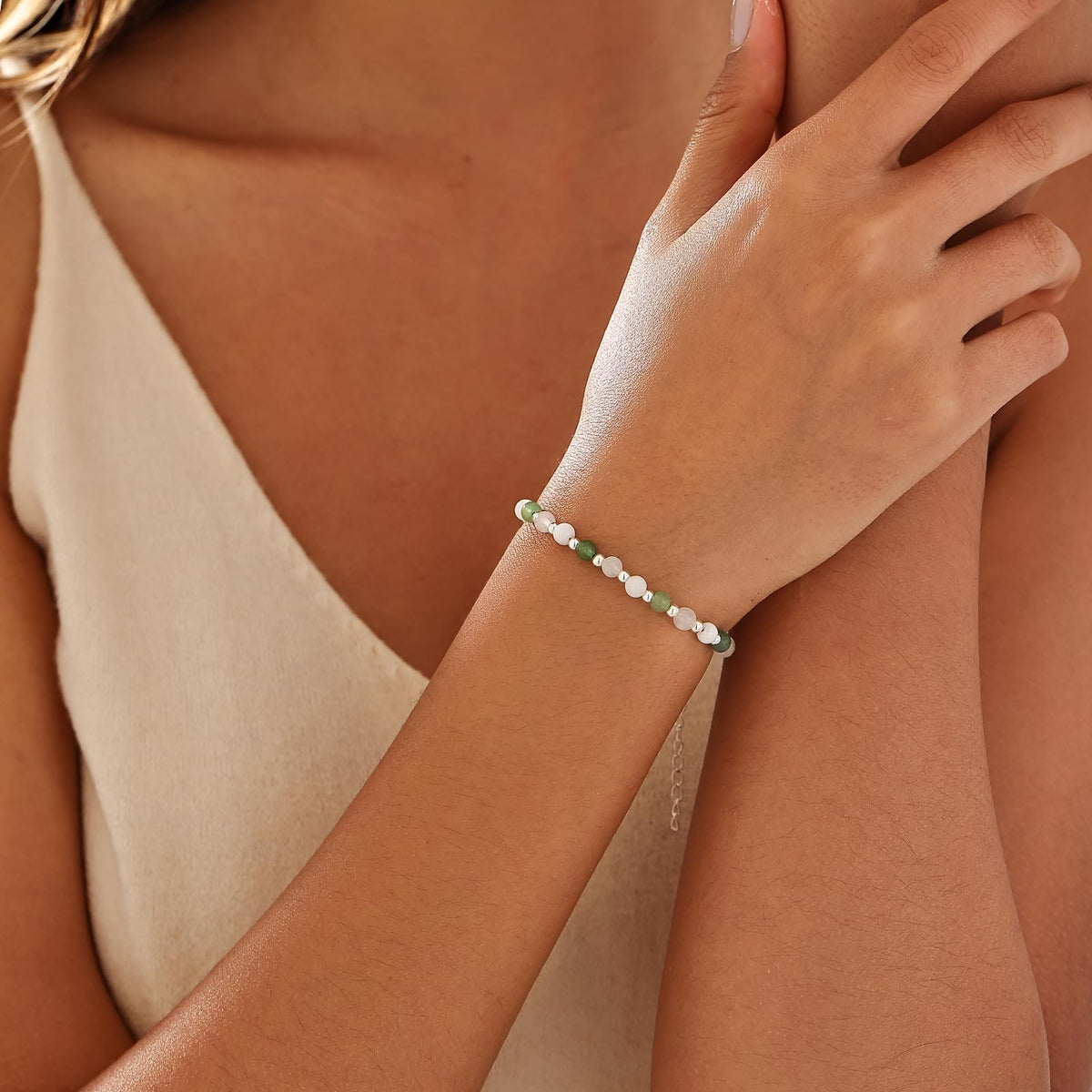 Kenailw Retirement Bracelet for Women Coworker Boss Gifts Crystals Best Friend Inspirational Farewell Leaving Housewarming Going Away Divorce Nurse Birthday Natural Stones Jewelry