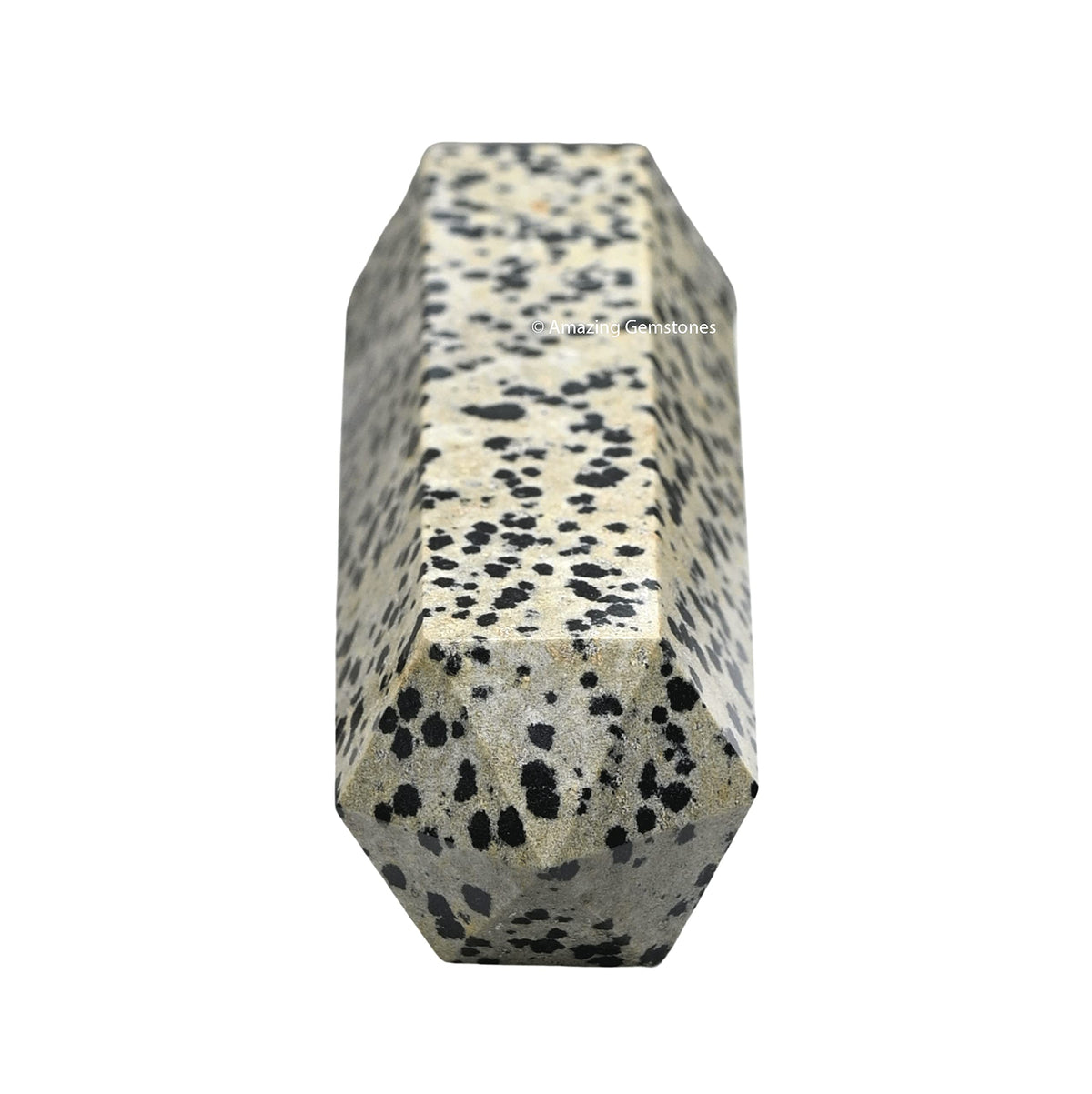 Amazing Gemstone Large Dalmatian Jasper Crystal Towers ~ Natural Healing Crystal Point Obelisk for Reiki Healing and Crystal Grid (5.5 to 6 INCH)