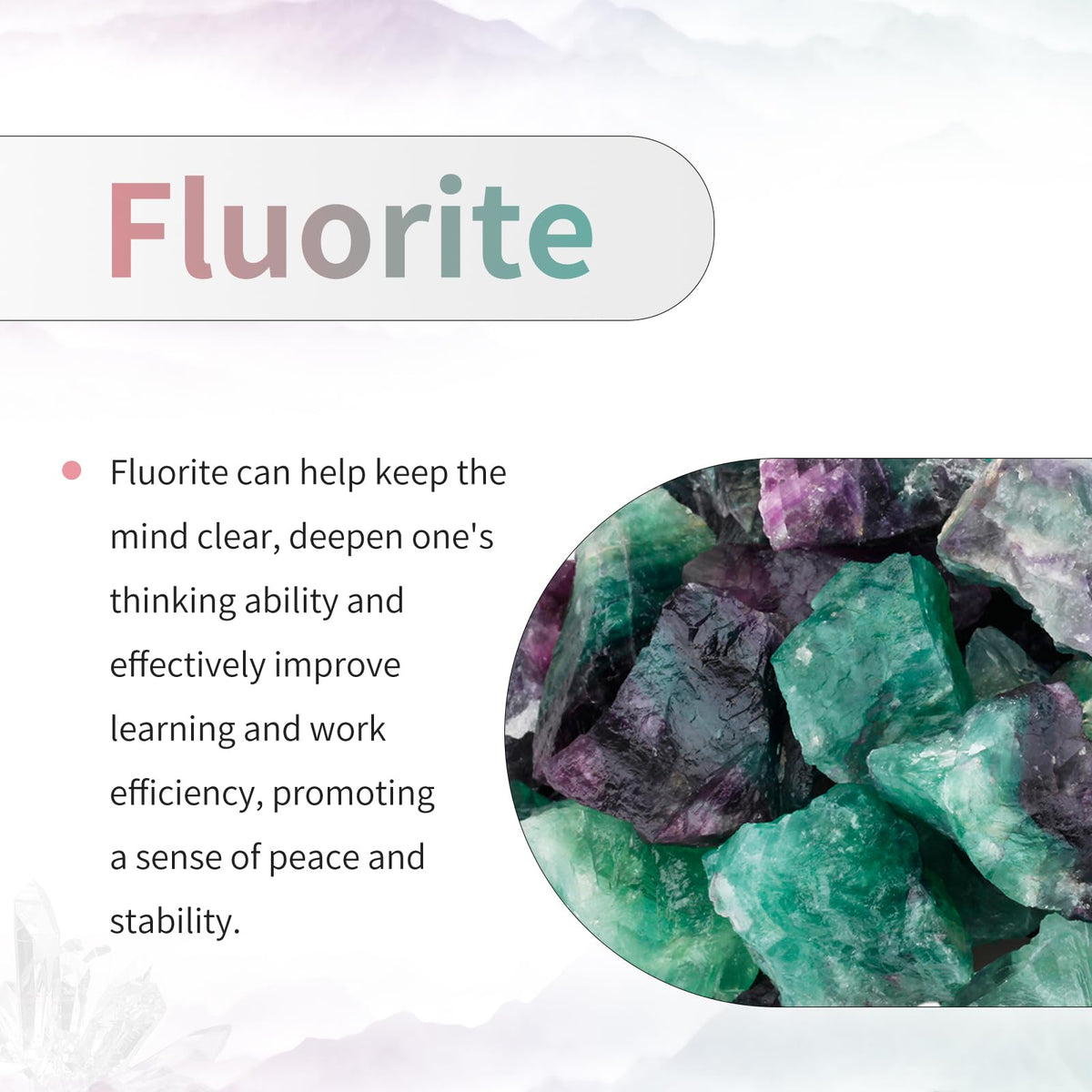 TUMBEELLUWA Fluorite Crystal Ball with Stand for Fortune Teller Witchcraft Divination, Decorative Gemstone Sphere for Home Decor, 61-70 mm