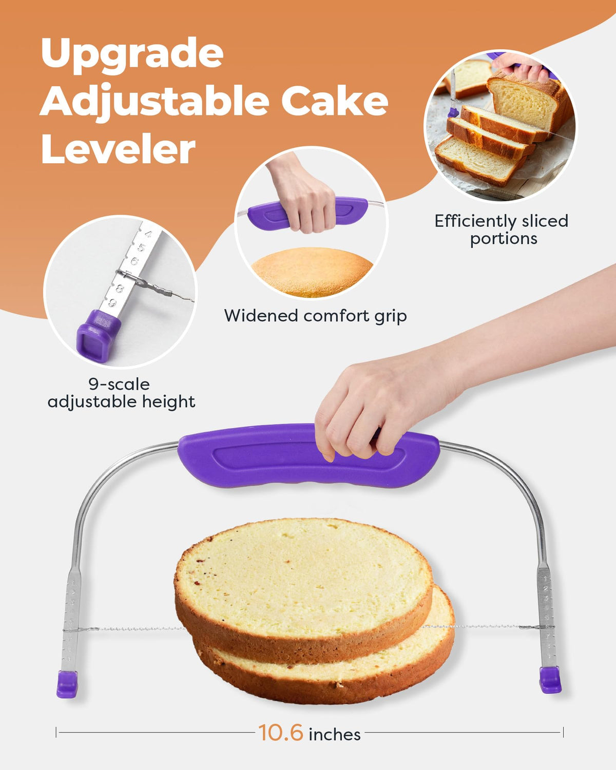 Kootek 253 Pcs Cake Decorating Kit, 12" Aluminum Alloy Cake Turntable, 48 Numbered Icing Tips, 3 Russian Piping Nozzles, Offset and Straight Spatulas, Cake Leveler, Pastry Bags Baking Supplies