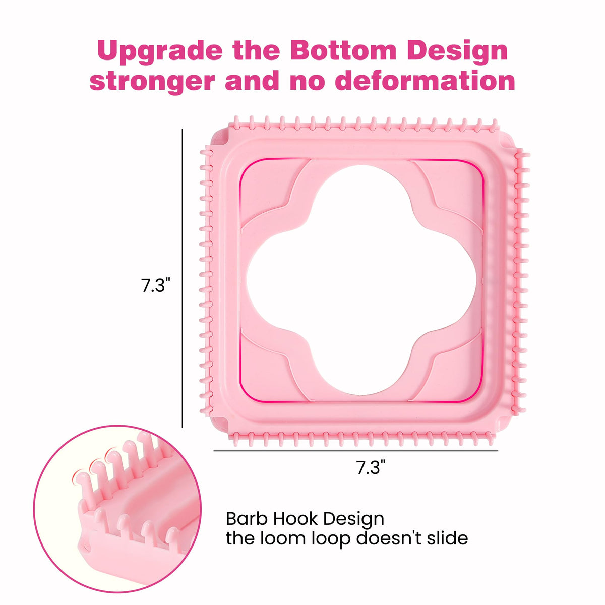 PP OPOUNT Weaving Loom for Kids & Adults, 432 Craft Loops Easy Pot Holder Loom Kit for Girls Ages 6 7 8 9 10 11 12, DIY Arts and Craft Projects for Beginners Making Potholders, Ideal Gifts for Kids