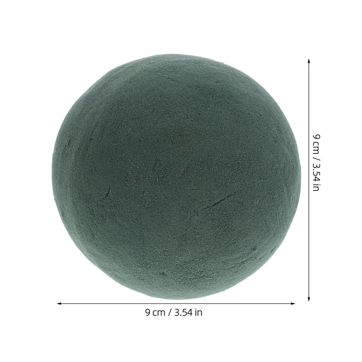 STOBOK 8Pcs Floral Foam Balls 3.54 Inch Round Water Absorbing Flower Sphere Blocks for DIY Wedding Bouquet Arrangements Home Decor Florist Supplies