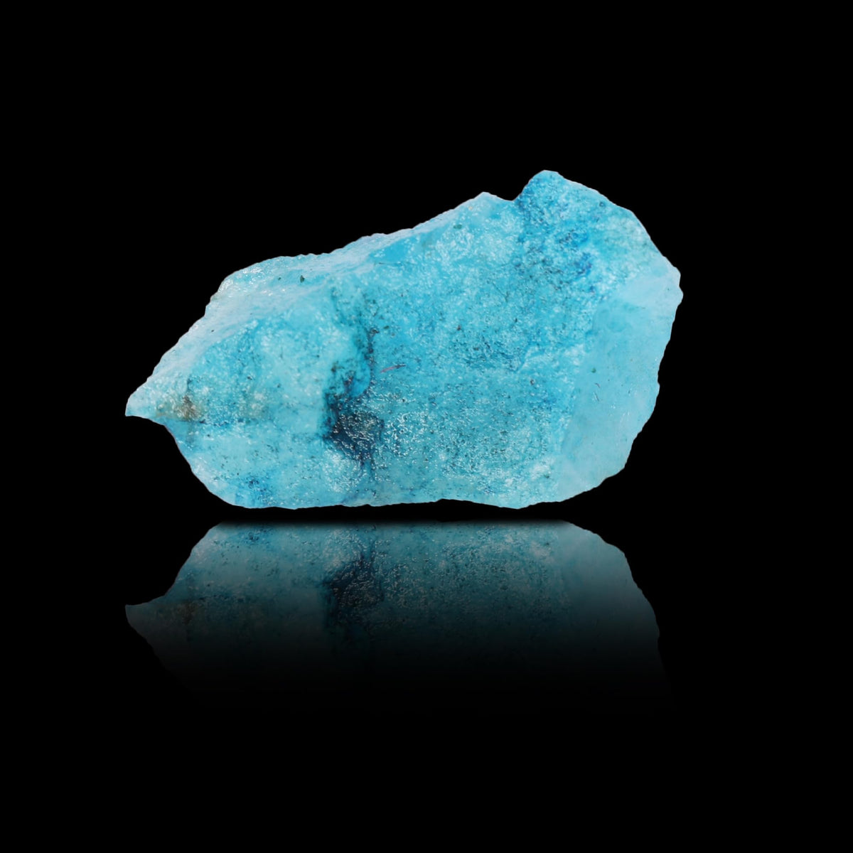 GEMHUB AAA++ Quality Raw Sky Blue Aquamarine Chunk 13.00 Carat Rough Natural Aquamarine Healing Crystal Gemstone Necklace