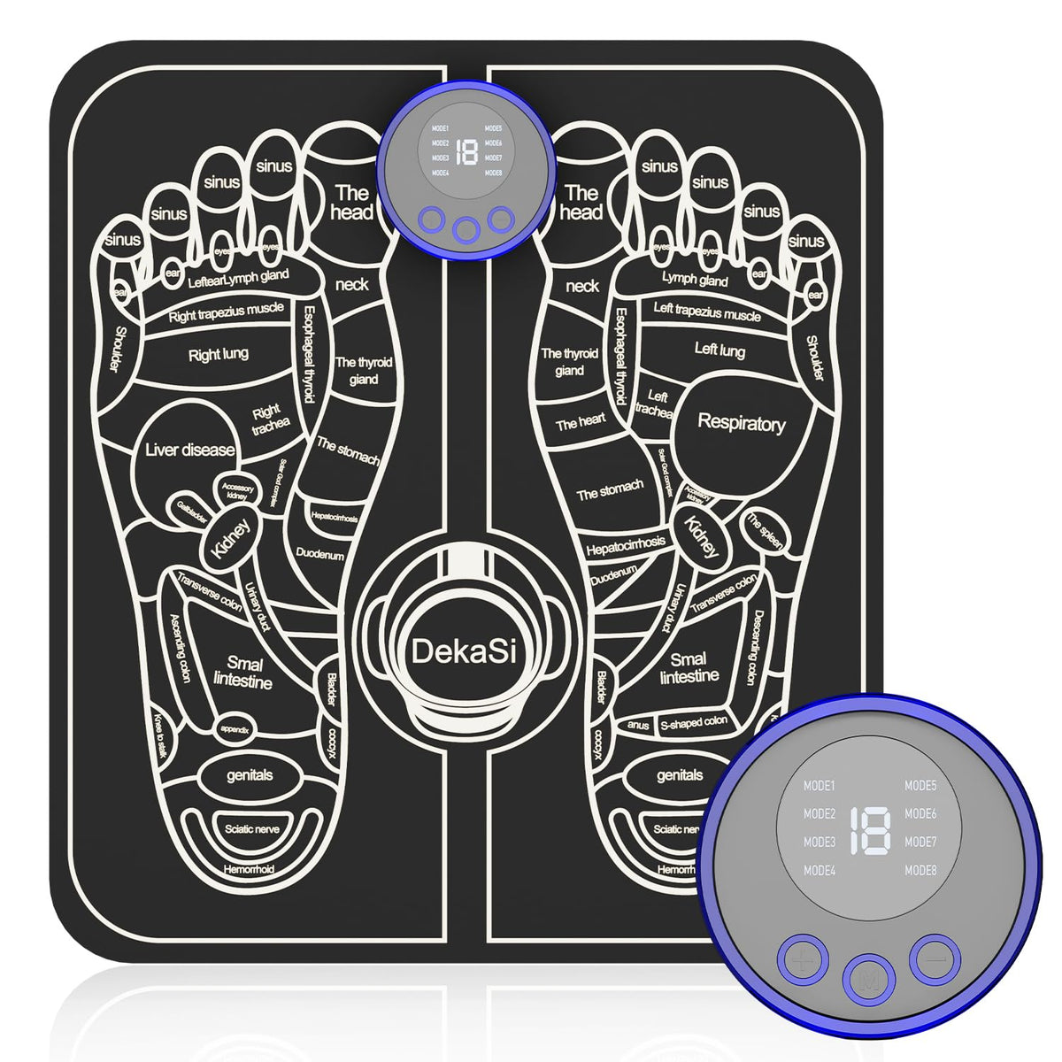 CWTUL Health Expert Electronic Stimulator and Powered Muscle Stimulation for Pain Relief, EMS Foot Massager-4