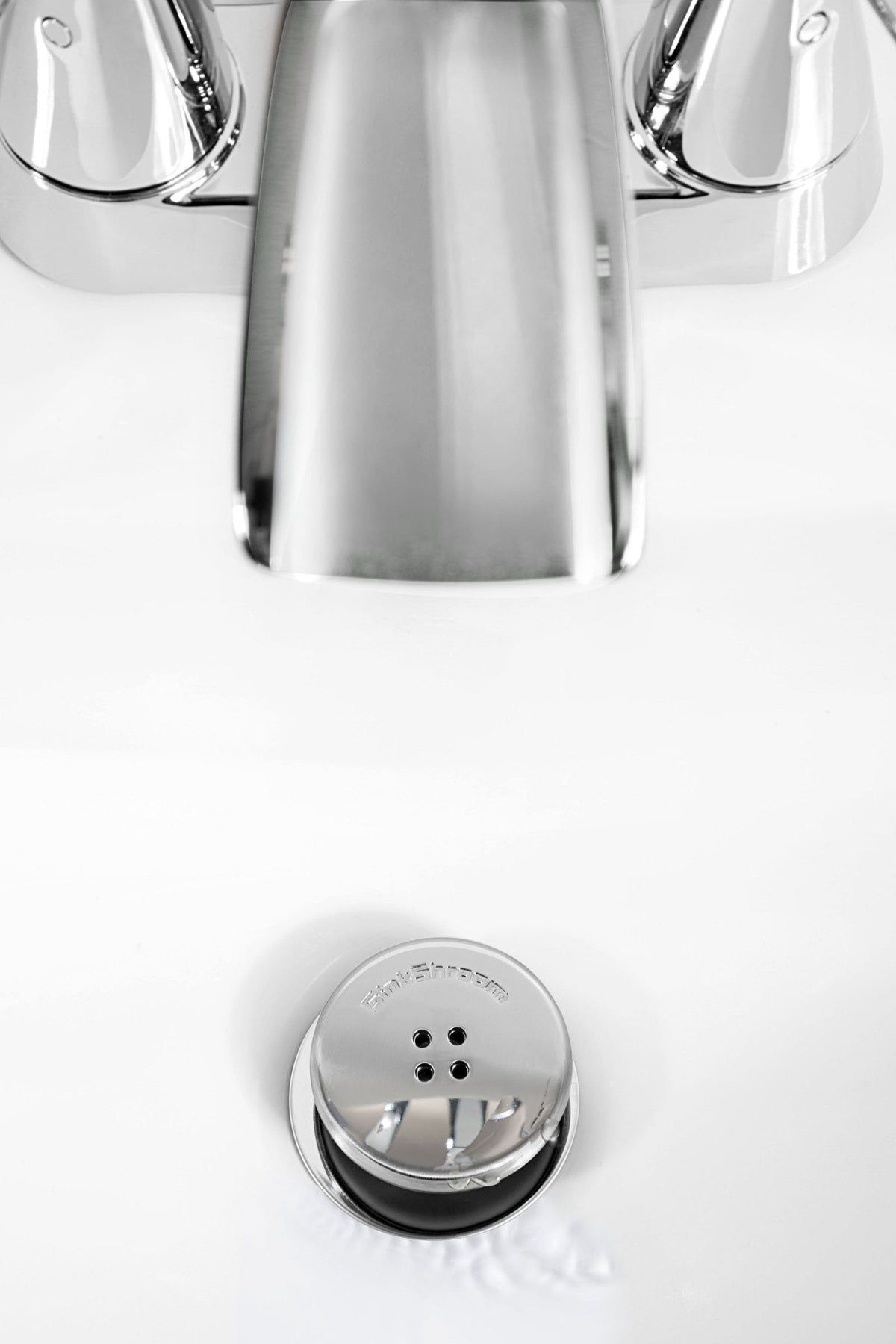 TubShroom and SinkShroom Drain Protectors Hair Catchers for Bathtubs and Sinks, Chrome