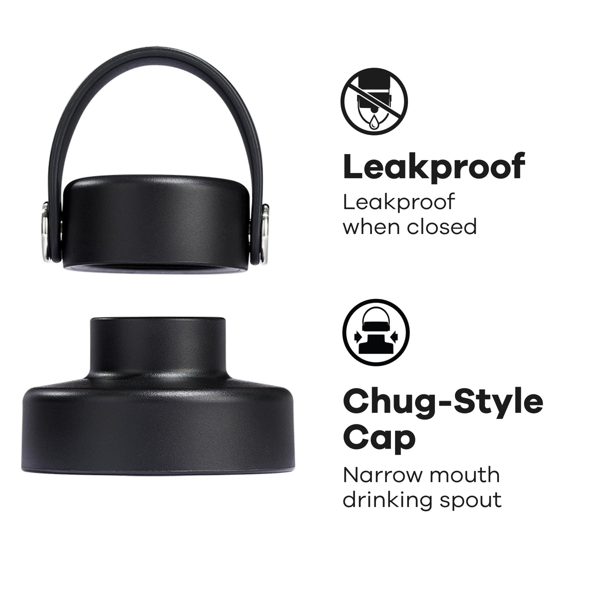 Hydro Flask Wide Mouth Lids- Accessory for Wide Mouth Water Bottle