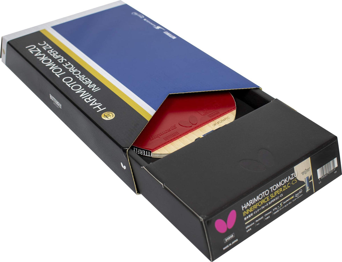Butterfly Harimoto Innerforce Super ZLC CS Pro-Line Table Tennis Racket | Ideal for Powerful Forehand Topspin Attacks | Pro-Line Series | Recommended for Aspiring Professional Players