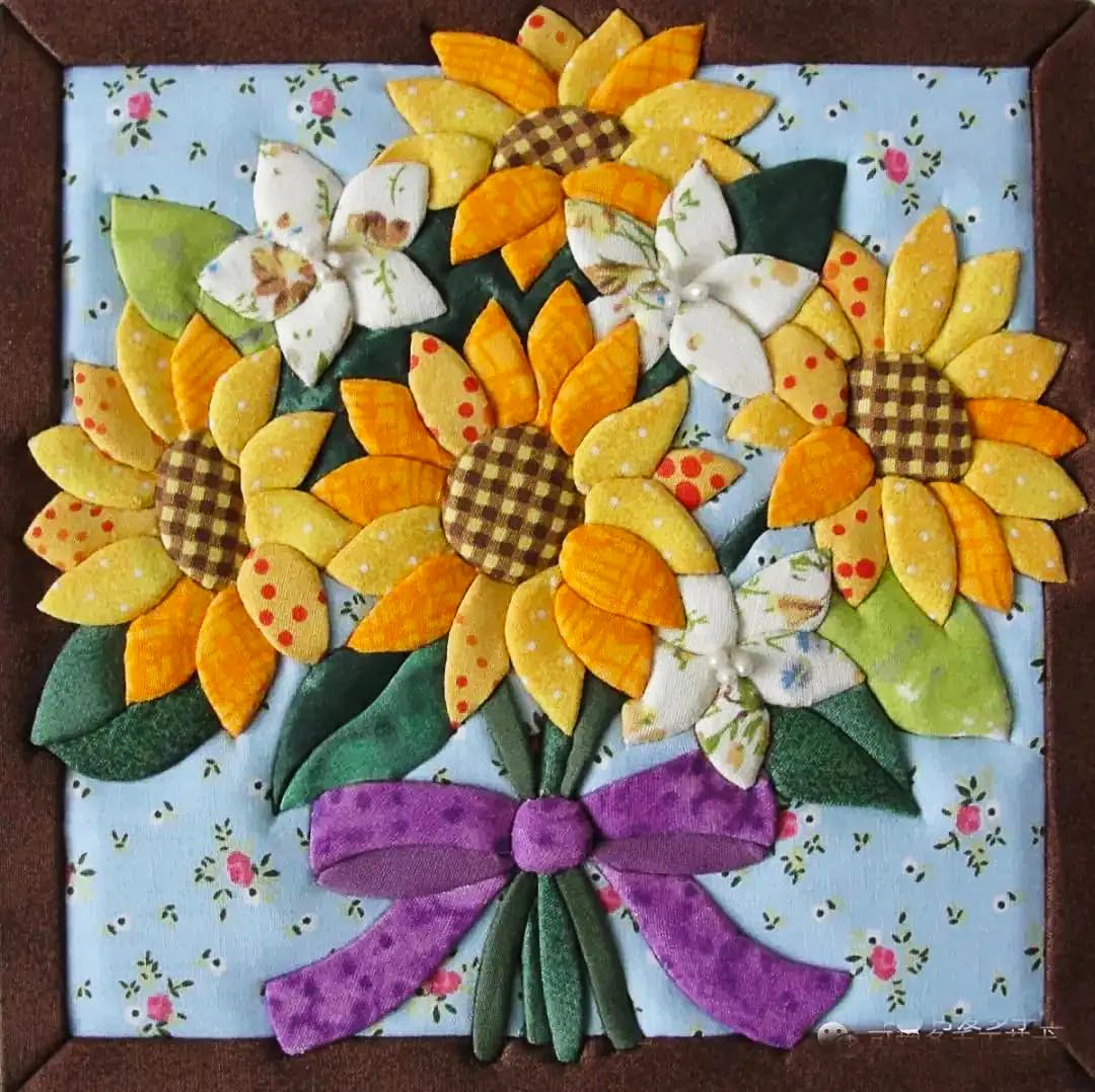 50pcs 8" x 8" Fabric Squares 100% Cotton Fabric Bundles Quilting Craft Supplies Floral Precut Squares Patchwork for Sewing DIY Quilt Patchwork