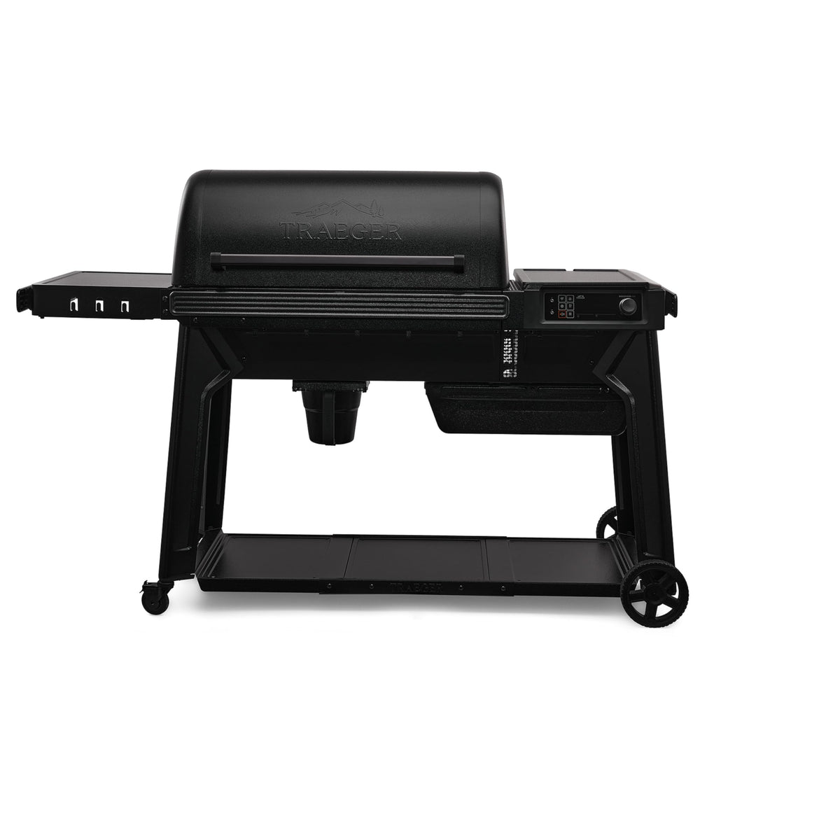 Traeger Grills Woodridge Pro Electric Wood Pellet Grill and Smoker, 970 Sq. In., Outdoor Pellet Smoker Grill with Digital Sensor and Side Shelf, Wi-FIRE Technology, Super Smoke Mode, TFB97JLH