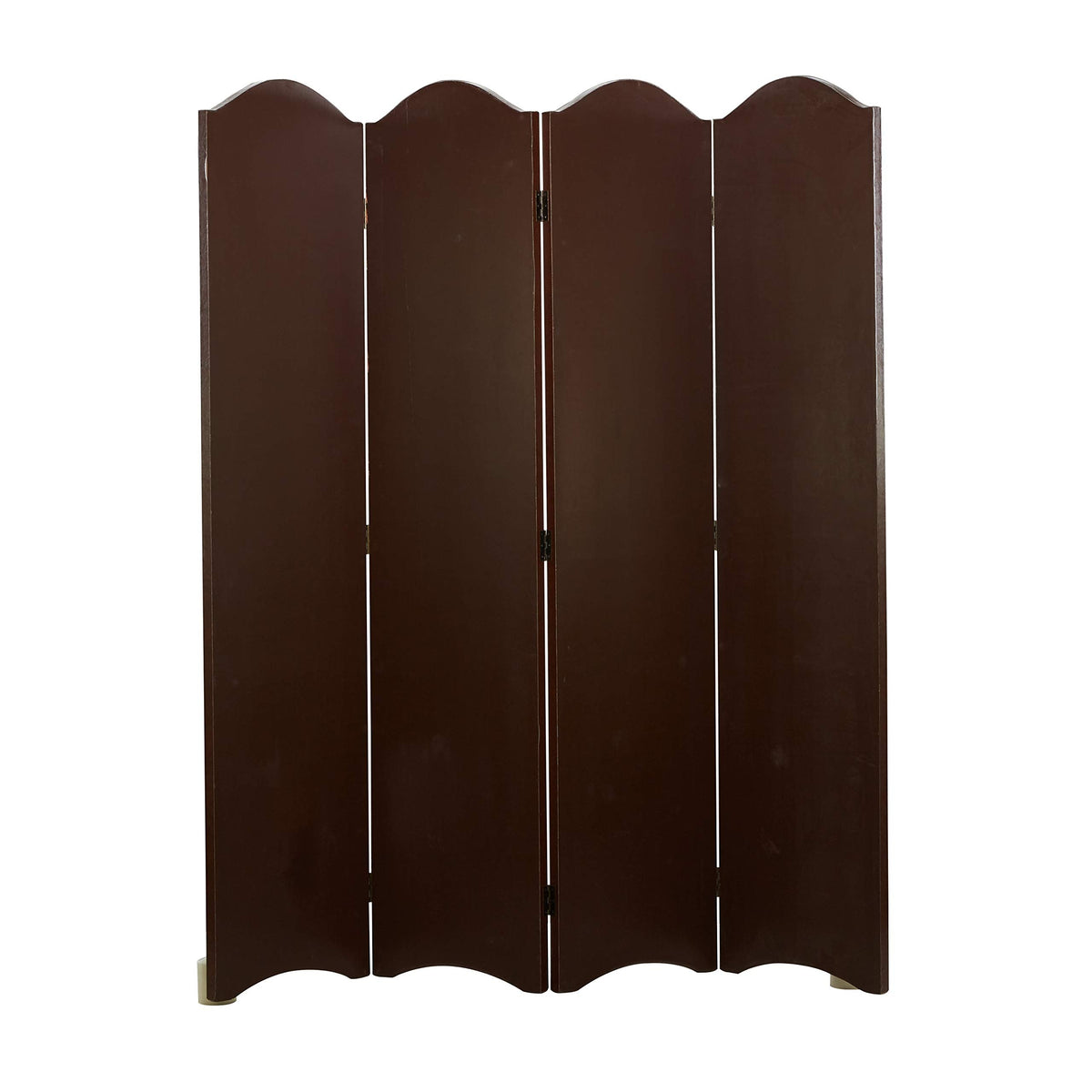 Aspire Dark Brown Four Panel Room Divider