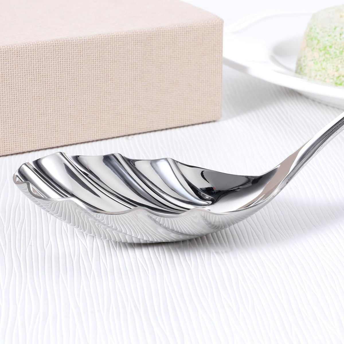 2 Pcs Large Serving Spoons for Buffet 9" Serving Spoons Stainless Steel Catering Servings Utensils Exquisite Servings Utensils for Buffet Dinner Banquet Party Kitche (Dishwasher Safe)