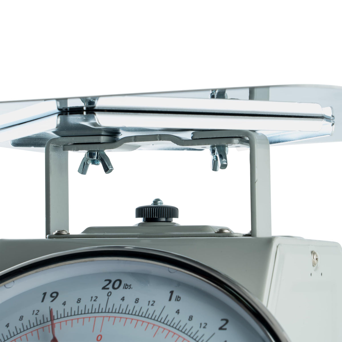 Winco Analog Receiving Scale with Dial, 8"