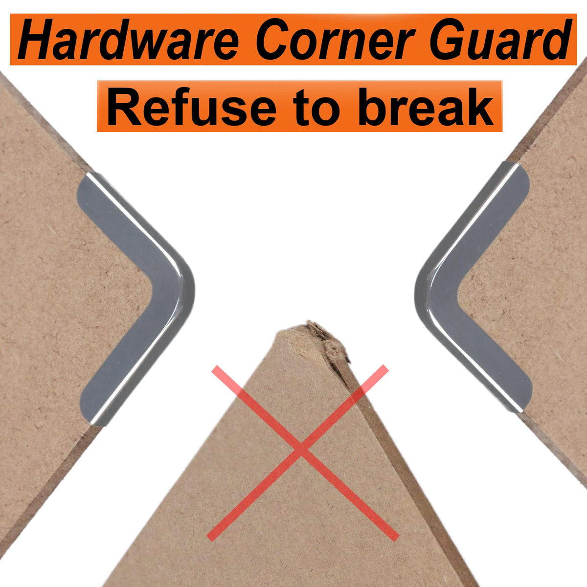 Acocony 11x17 Clipboard Double Clip with Hardware Corner Guard Extra Large Clipboard Hardboard with 2-4.5 Inch Low Profile Clip 11 x 17 Clipping Board MDF Log Color 1 Pack
