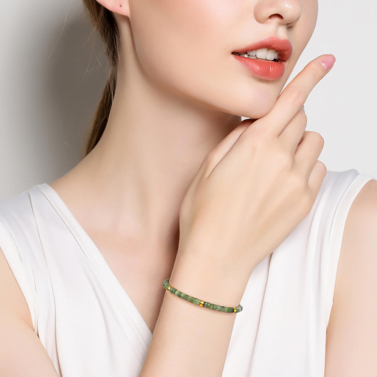 JoycuFF Birthday Gifts for Women, Natural Stone Bracele Christmas Stocking Stuffers for Teens Unique Teen Trendy Stuff Gifts for Women Friend Sister Daughter Granddaughter