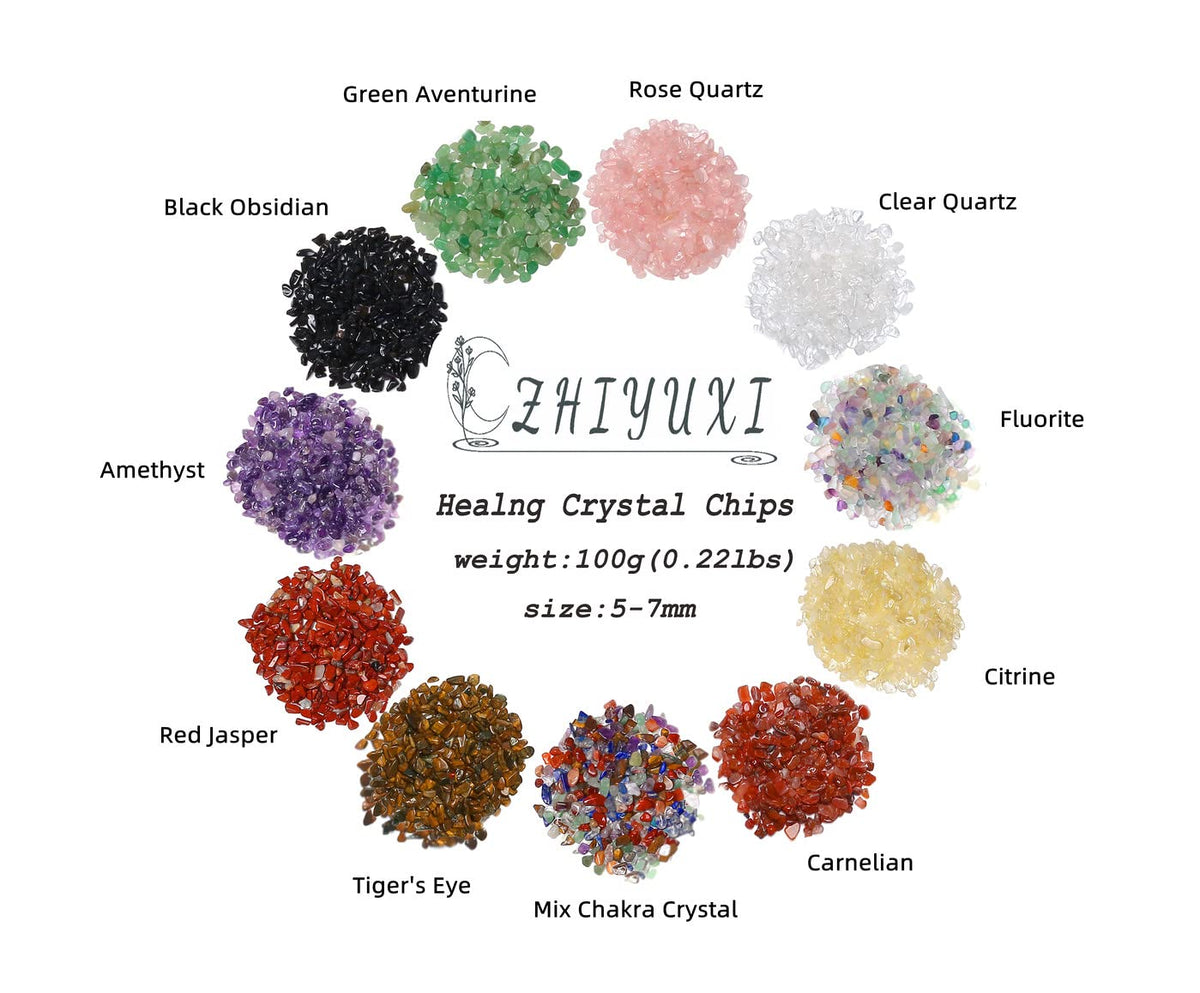 ZHIYUXI Green Aventurine Crystal Chips Bulk Fish Tank Gravel Vase Filler Stones Bulk Crushed Crystals Gemstone Polished Natural Quartz Stone Healing Crystals Glass Stones Fish Rocks