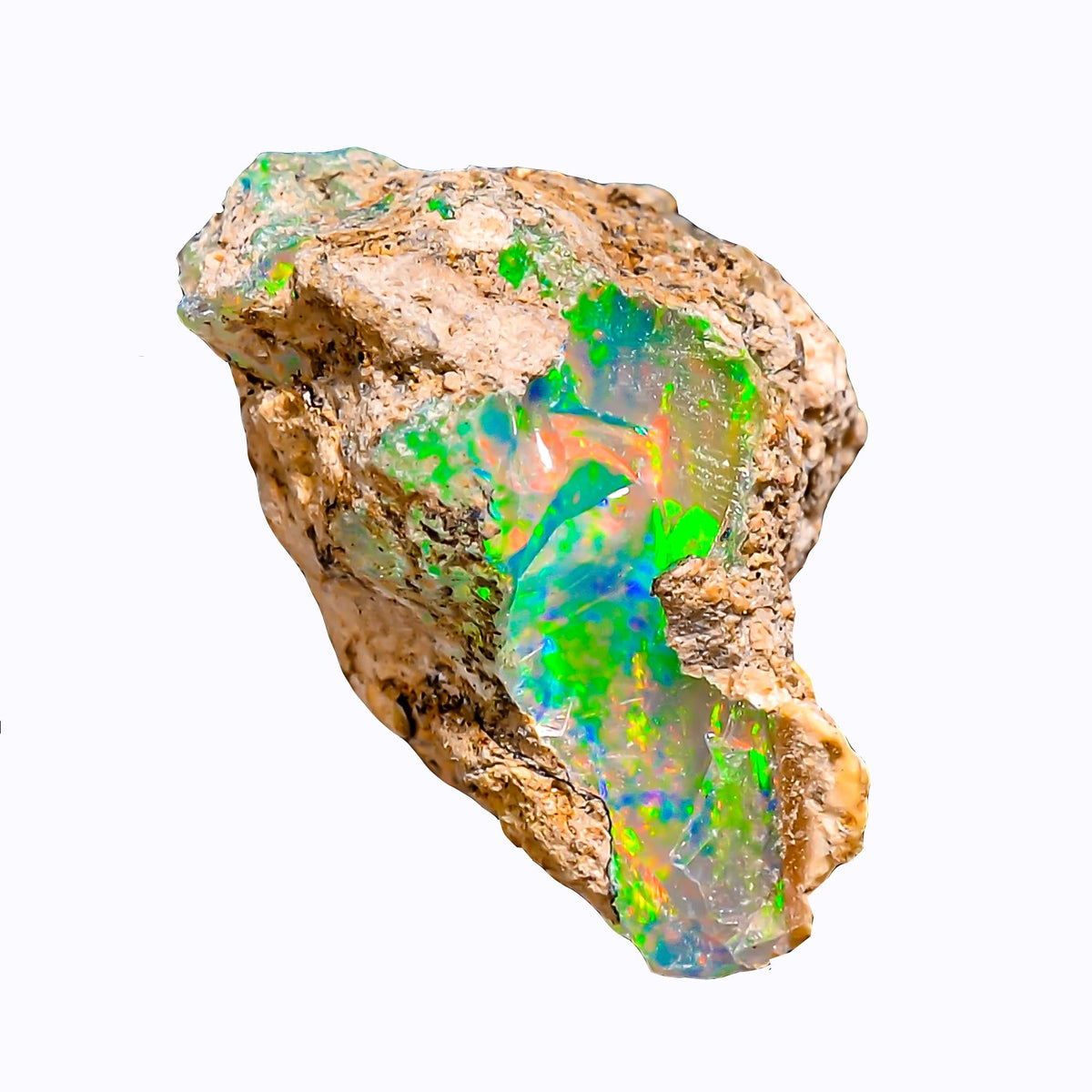 Opal Rough 2.3 Cts Natural Mix Ethiopian Raw Crystal Rock Gemstone for Jewelry Making, Wire Wrapping, DIY, Healing Rings Crystals, Pendants, Wedding Gift