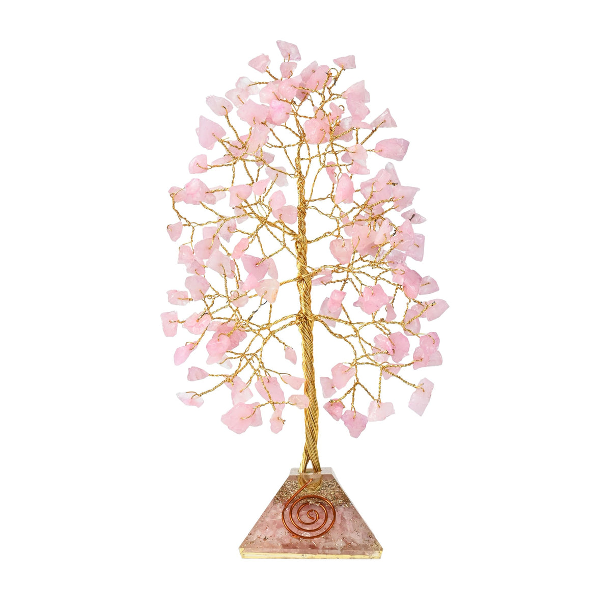 Crocon® Citrine Crystals Tree of Life Quartz Base, Birthday Gifts for Women, Men Home & Office Decor Money Tree Healing Crystals Womens Gifts Ideas House Warming Gift Sister Unique Decoration Present