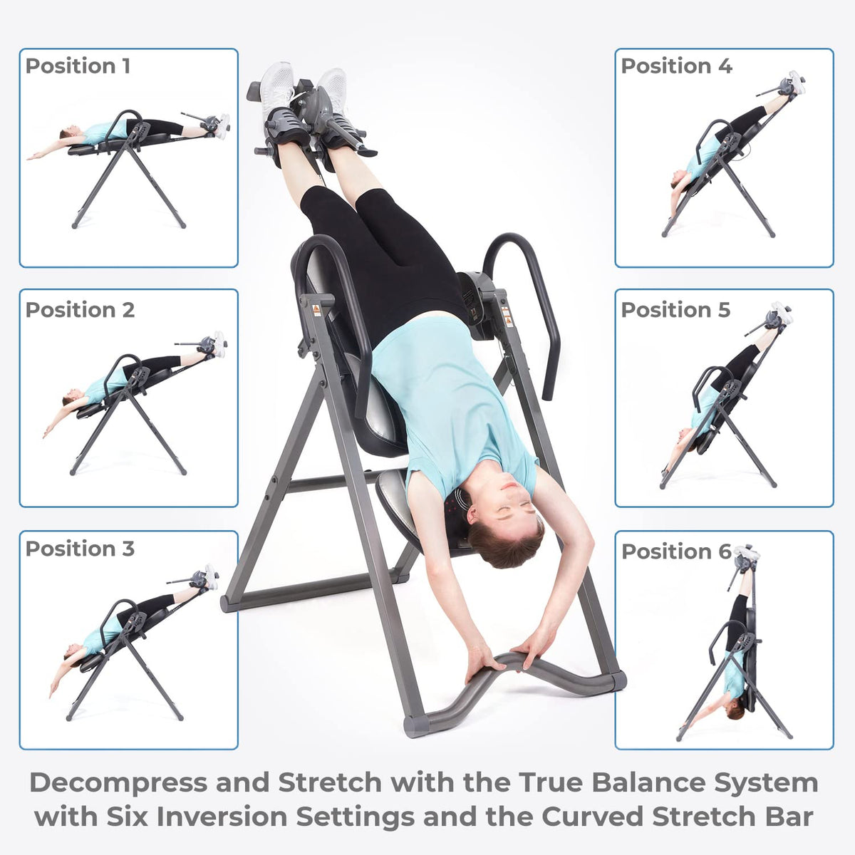 Innova ITM6000 Advanced Heat and Massage Therapeutic Inversion Table