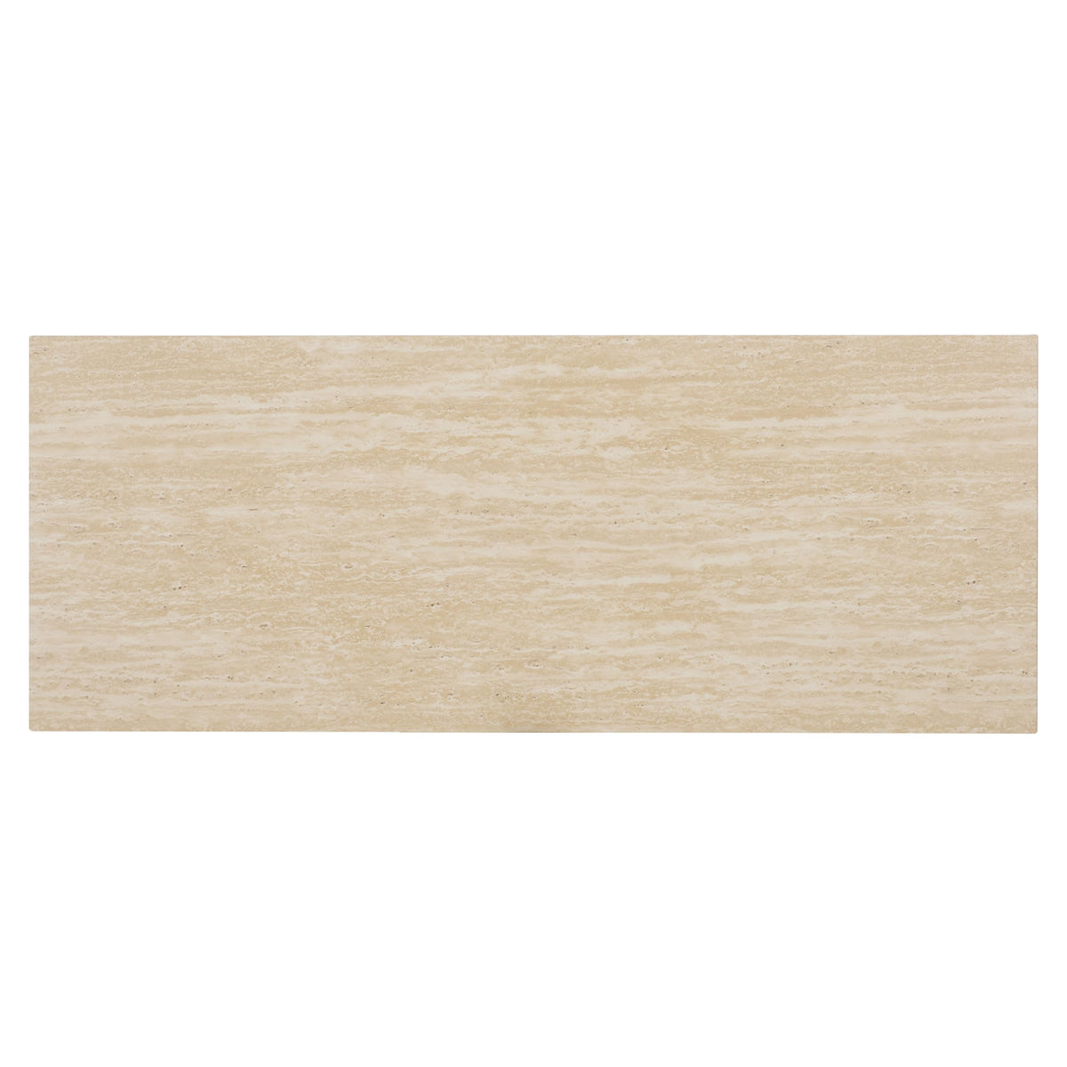 SAFAVIEH Home Collection - Woodrow Faux Travertine Console Table, Minimalist Modern Entryway Accent (CNS7005B)