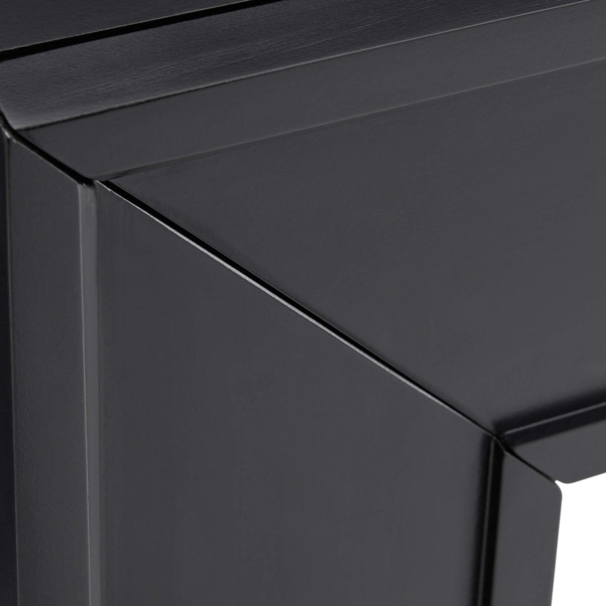 SEI Furniture - Holly & Martin Frescan Contemporary Touch Screen Electric Fireplace - Modern Design, Black Glass and Wood - Ideal for Living Room, Bedroom (FR1063059)