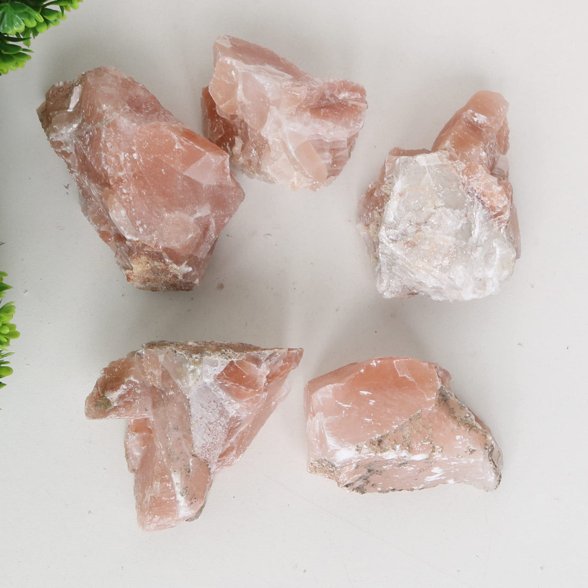 REAL-GEMS Natural Raw Healing Crystals Rough Stones for Tumbling, Cabbing, Polishing, Wire Wrapping, Wicca & Reiki Crystal Healing, Mix Gemstones,7 Chakra (Calcite)