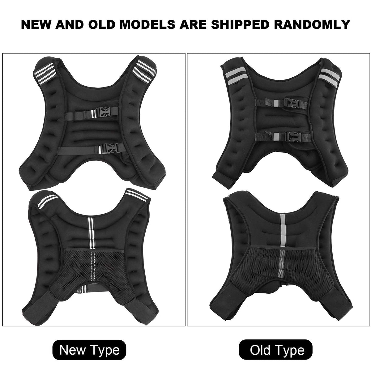 Domary Weighted Vest, Adjustable Fitness Training Vest with Elastic Material and Widened Shoulder Straps for Strength Training and Cardio Workout