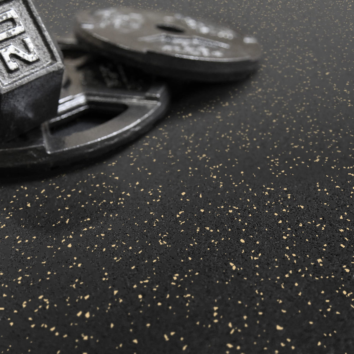 Flooring Inc 1/4" Tough Rubber Flooring Roll | Flexible Recycled Rubber Gym Floor Mats for Home Gym | Heavy Duty Rubber Mat for Home Gyms, Sheds, Horse Stall Mat or Trailer | 5-4’x10’ | Eggshell