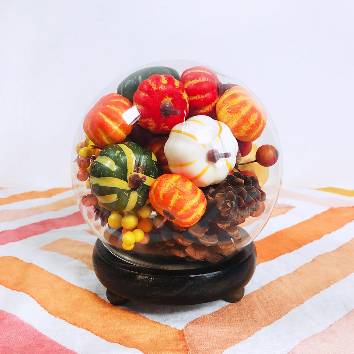 Winlyn 56 Pcs Assorted Mini Artificial Pumpkins Fall Harvest Pumpkins Foam Pumpkins Decorative Faux Pumpkins for Fall Wedding Halloween Autumn Holiday Thanksgiving Kitchen Table Bowl Filler Décor