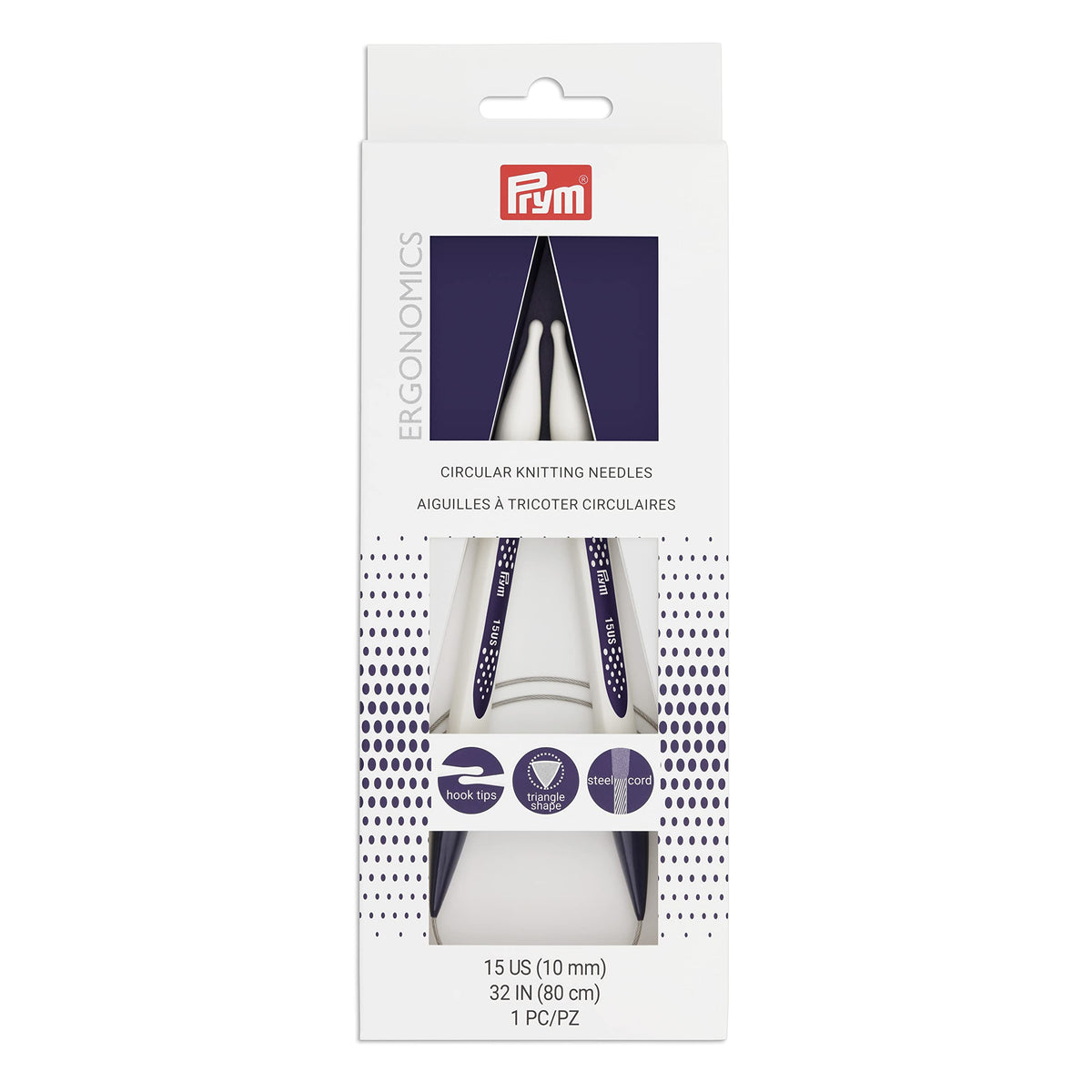 Prym Circular Needle 32" 15, Size 15/10mm