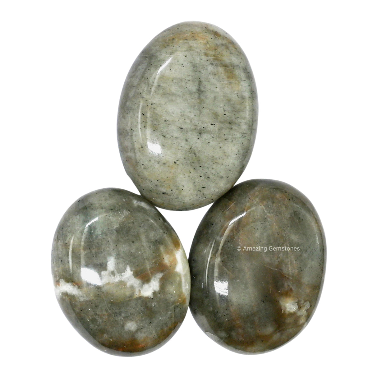 Amazing Gemstone Chrysoberyl Cats Eye Crystals and Healing Stones - Large Palm Stone Crystals Piedra - Crystal for Good Luck, Positive Energy, Meditation - Unique Stocking Stuffers, Gifts for Women