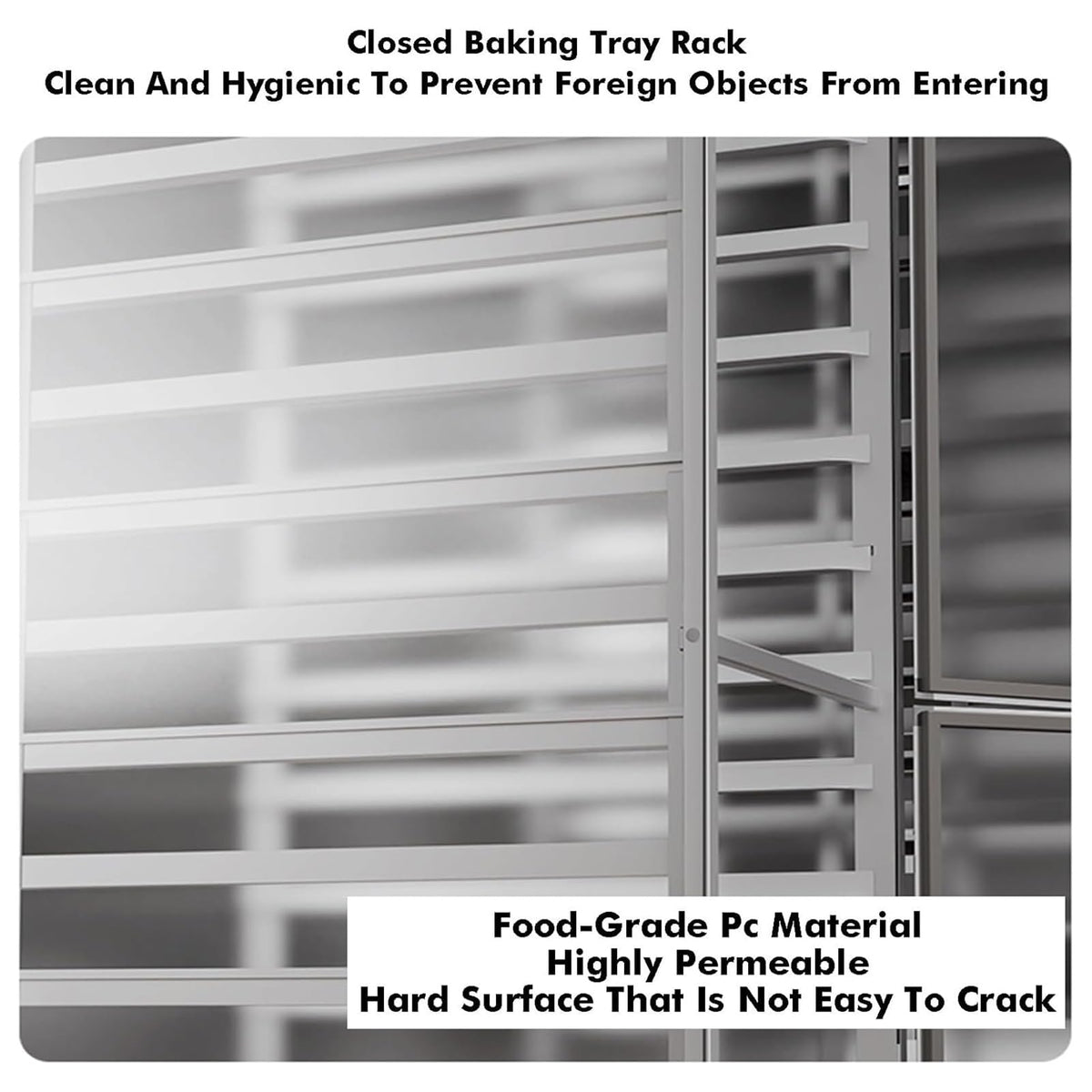 18-Tier Bakery Rack with Wheels, Heavy Duty Aluminum Commercial Drying & Cooling Rack, Rolling Storage Cart for Bread Pizza Baking Trays