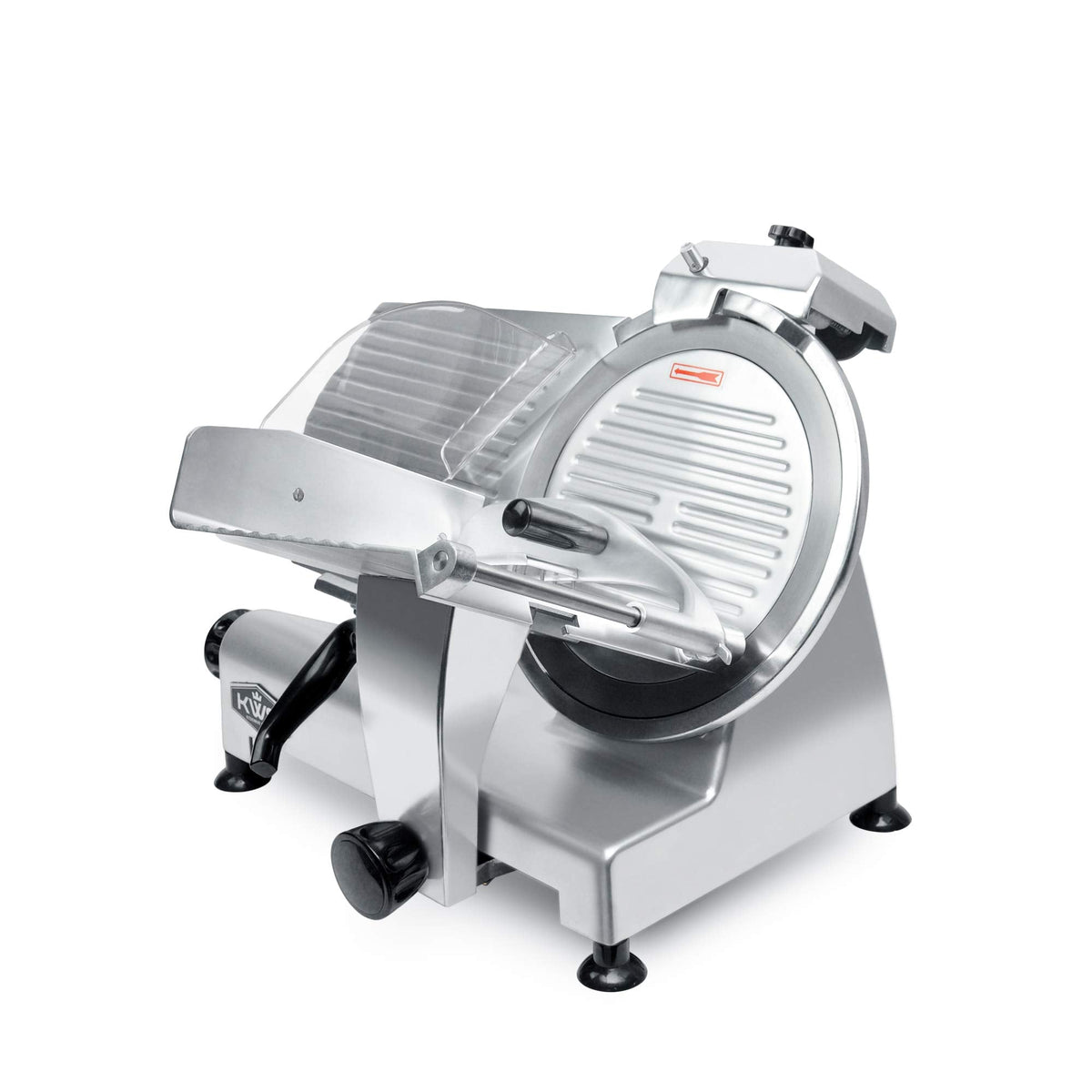KWS Commercial 420W Electric Meat Slicer 12" Frozen Meat Deli Slicer Restaurant and Home Use [ETL, NSF Certified] (Stainless Steel Blade, 12-Inch Blade)