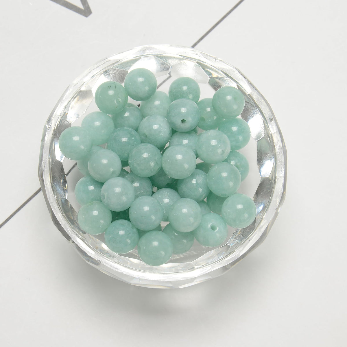Land Long 120pcs(2 Strand/Set) 6mm Burmese Color Dyed Jade Beads with Energy Power, Smooth Round Healing Crystal Beads for Jewlery Bracelets Earrings Making DIY