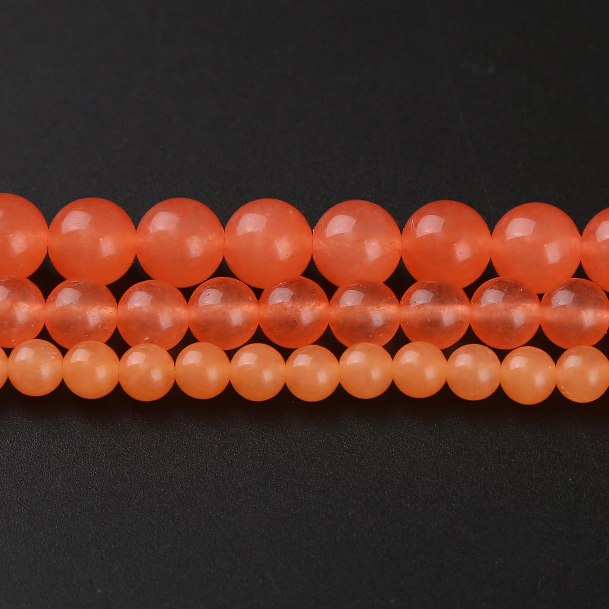 60PCS 6MM Orange Chalcedony Quartz Stone Beads Natural Gemstone Bead Crystal Healing Energy Jewelry Making DIY 15 inches
