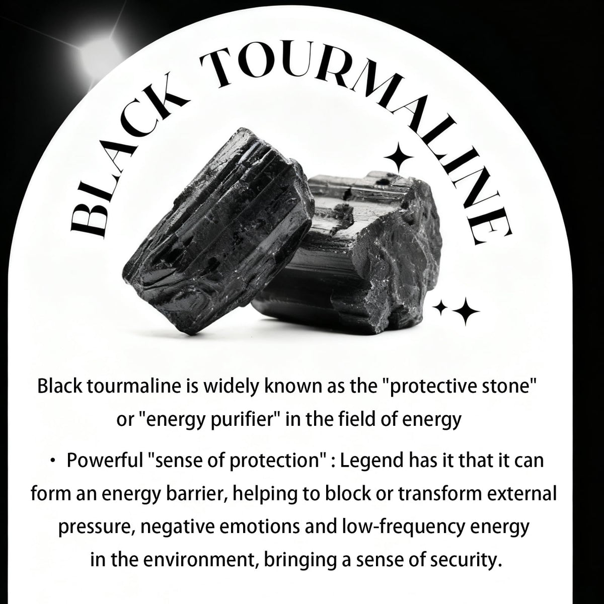 Black Tourmaline Raw Healing Crystals, 1.8"-2.2" Large Size Raw Stones, Natural Black Tourmaline Crystal with Velvet Pouch for Home Decor, Tray, Collection